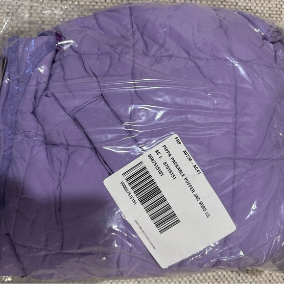 Sale!▪️NWT Free People Pippa Packable Puffer Jacket in Vivid Lilac - Picture 9 of 10